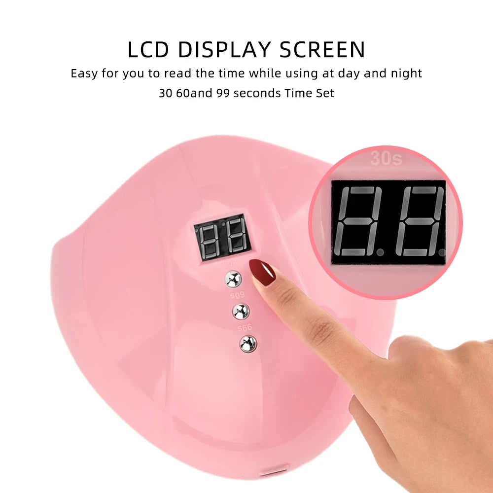 UV LED Nail Lamp , Nail Dryer for Gel Polish