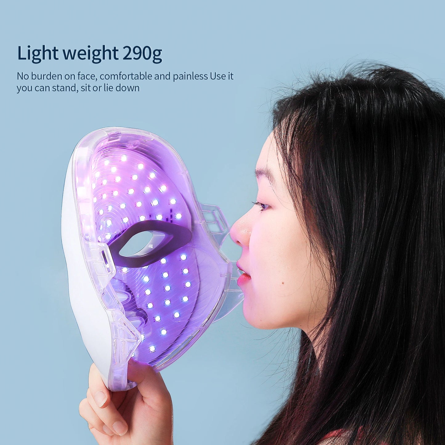 LED Facial Mask Photon Therapy Skin Rejuvenation