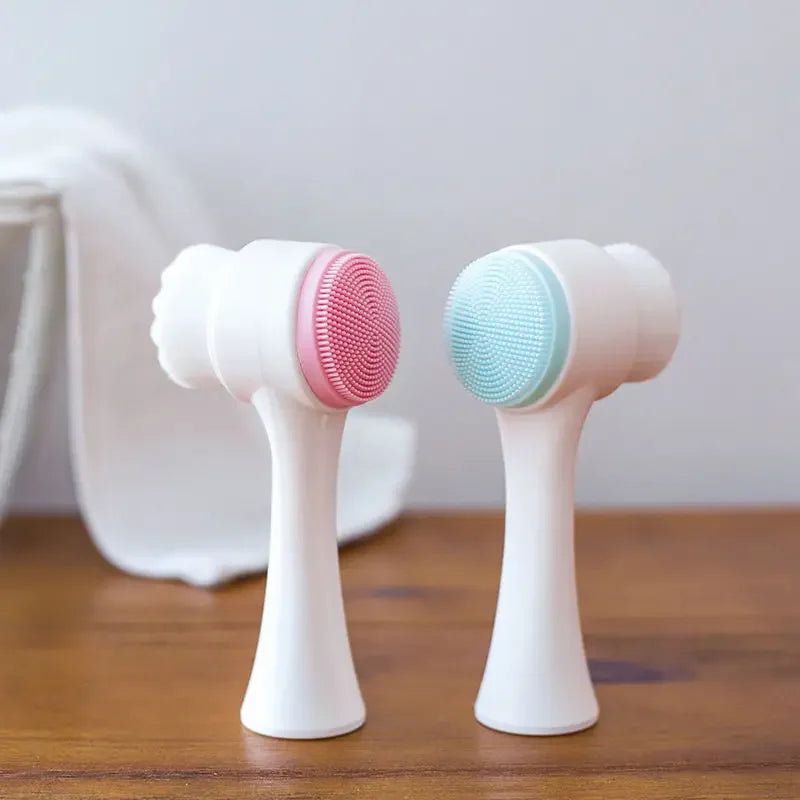 3D Face Cleaning Massage Brushes