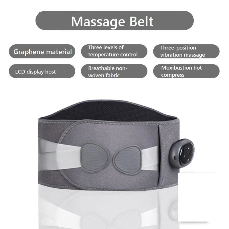 Cordless Waist Belt Vibration Massage Heating