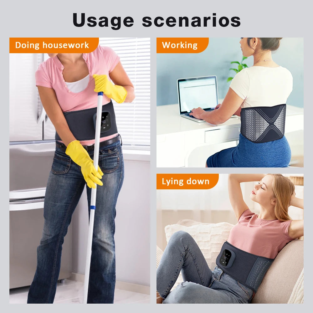 Electric Heating Lumbar Massage Belt