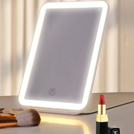 USB Charing Folding Makeup Mirror